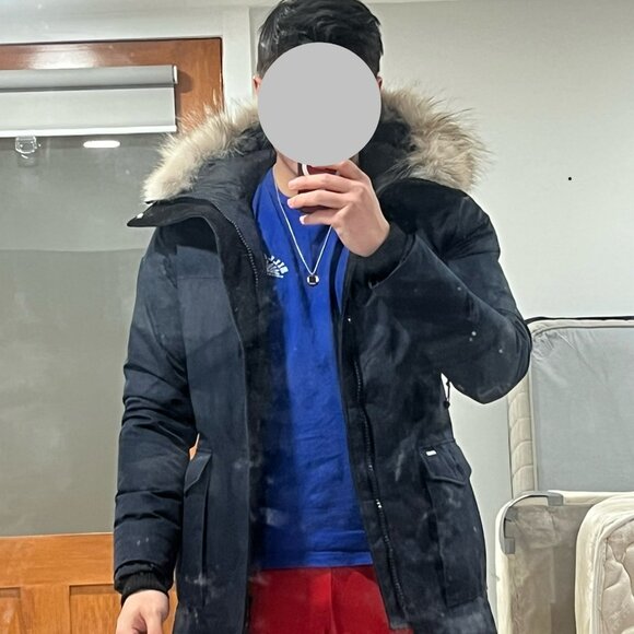 XS Nobis "Yves" Men's Parka - Navy | With Box, New - Picture 8 of 16